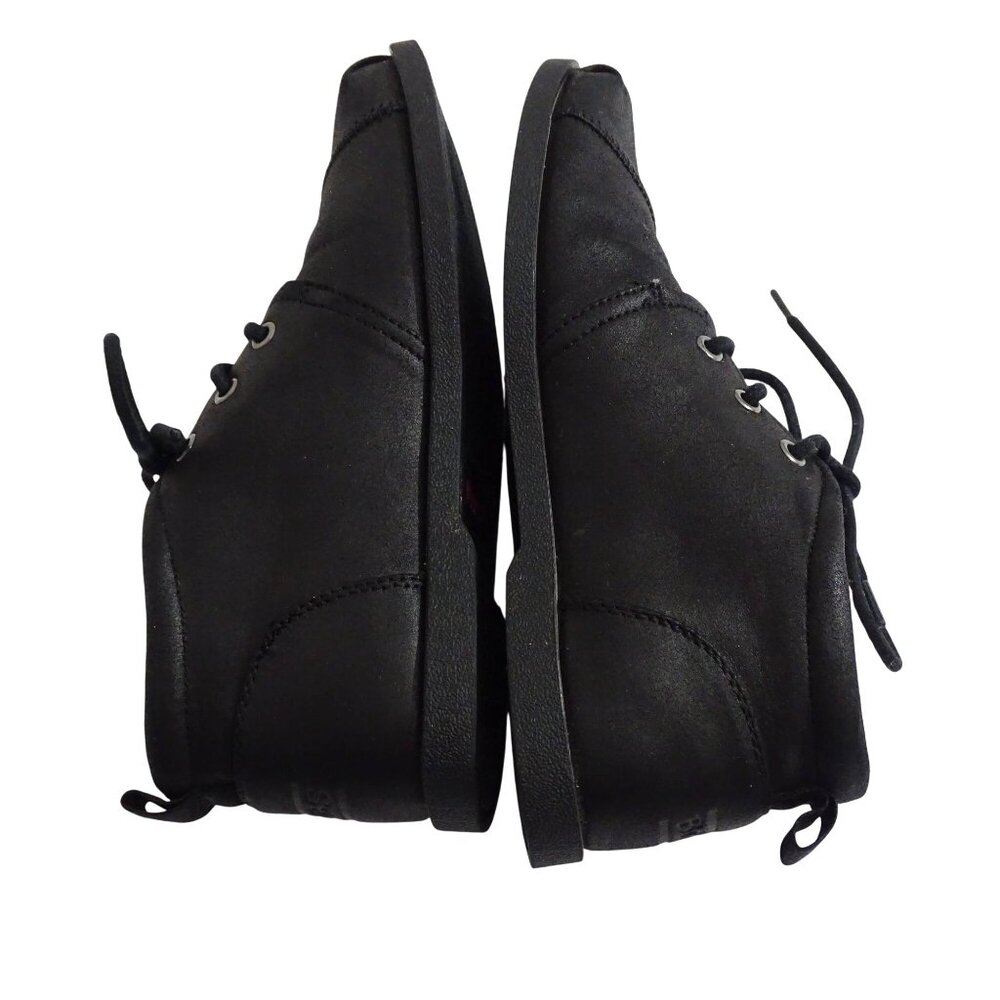 Bobs Skechers Black Chukka Ankle Boots Women Size 7 Memory Foam Textile 34487 - Picture 5 of 8